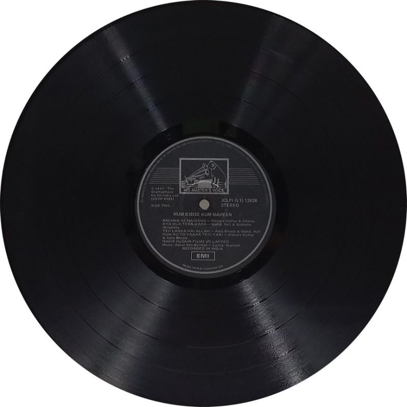 Hum Kisise Kum Naheen - JCLPI 1236 - (80-85%) - Film Hits LP Vinyl