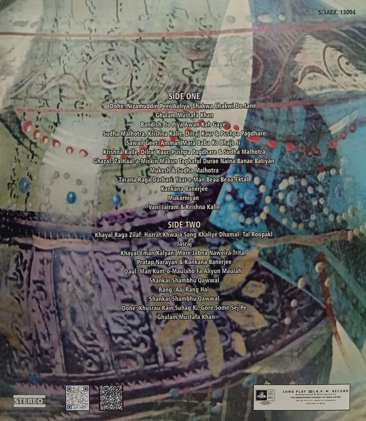 Ameer Khusrau The Multifaceted Genius Of - S/3AEX. 13004 - (85-90%) - Angel - CR - LP Vinyl Ameer Khusrau The Multifaceted Genius Of - S/3AEX. 13004 - (85-90%) - Angel - CR - LP Vinyl