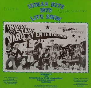 Indian Hits 1979 Live Show - 241079 - (90-95%) - 2LP Set - Film Hits LP Vinyl
