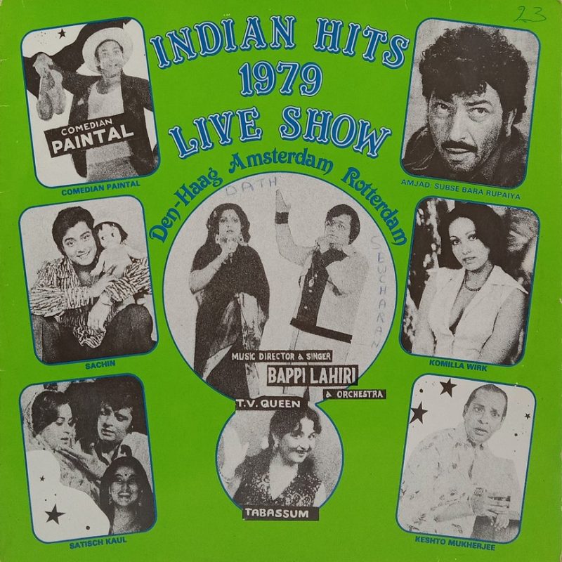 Indian Hits 1979 Live Show - 241079 - (90-95%) - 2LP Set - Film Hits LP Vinyl