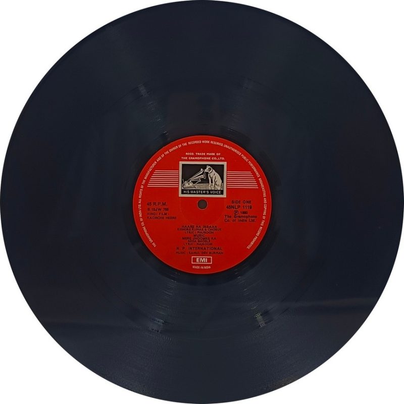 Kachche Heere - 45 NLP 1119 - (85-90%) - CR - Bollywood Rare LP Vinyl