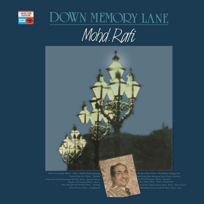 Mohd. Rafi - Down Memory Lane - MFPE 1002 - (90-95%) - CR - Film Hits LP Vinyl