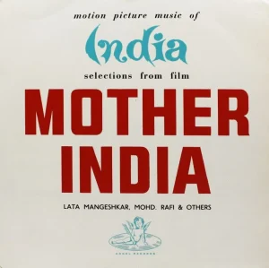 Mother India - 3AEX 5001 - (85-90%) - Bollywood LP Vinyl