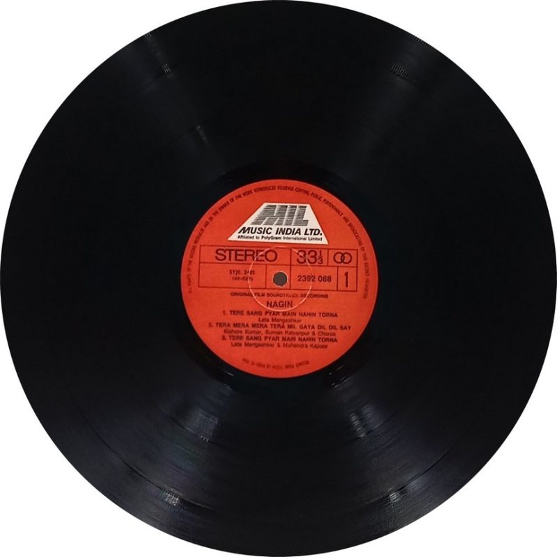 Nagin -2392 088 - (85-90%) - Bollywood LP Vinyl