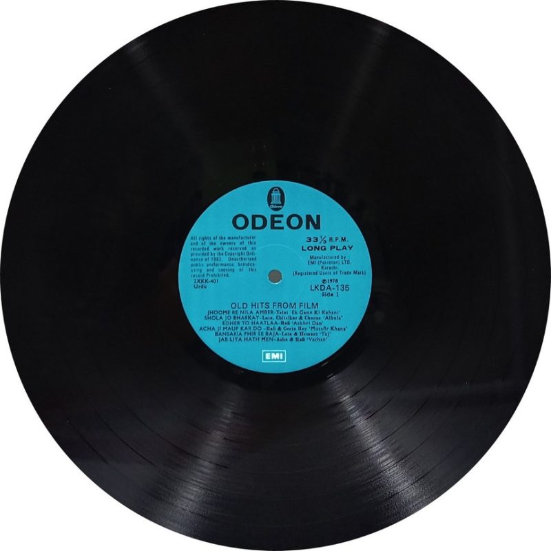 Old Hits From Film - LKDA 135 - Film Hits LP Vinyl