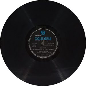 Omkarnath Thakur - 33ECX 3303 - (80-85%) - CBL- CR - Indian Classical Vocal LP Vinyl