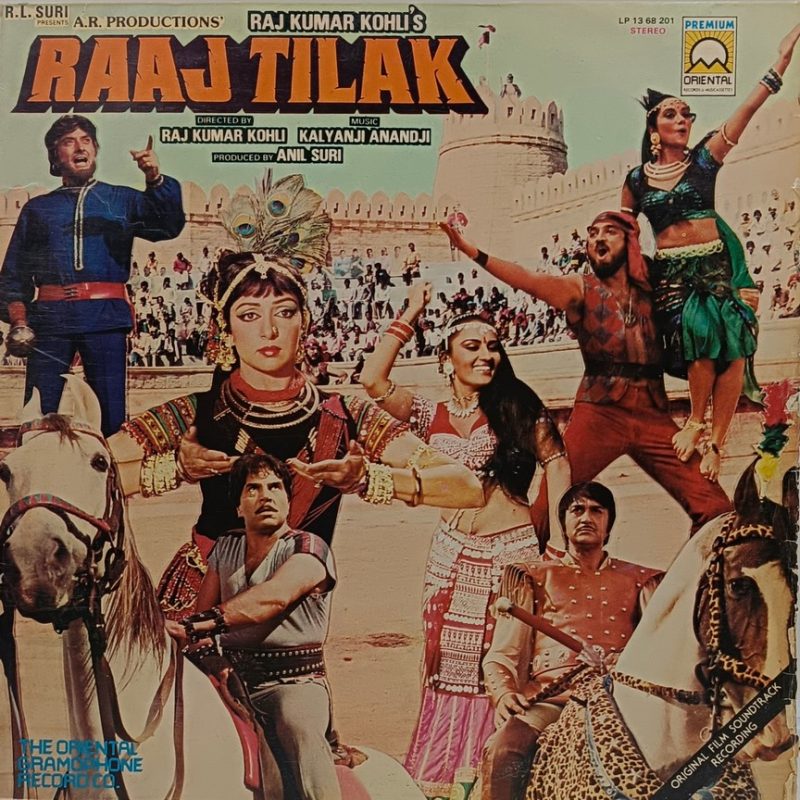 Raaj Tilak - LP 13 68 201 - (80-85%) - CBF - Bollywood LP Vinyl
