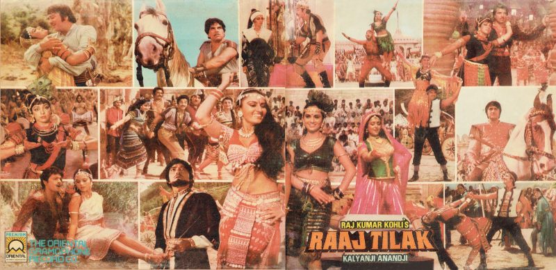 Raaj Tilak - LP 13 68 201 - (85-90%) - CBF - CR - Bollywood LP Vinyl
