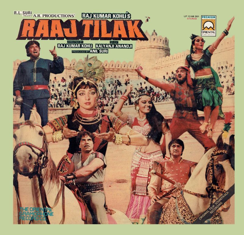 Raaj Tilak - LP 13 68 201 - (85-90%) - CBF - CR - Bollywood LP Vinyl