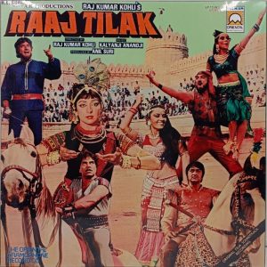 Raaj Tilak - LP 13 68 201 - (90-95%) - CR - Bollywood LP Vinyl