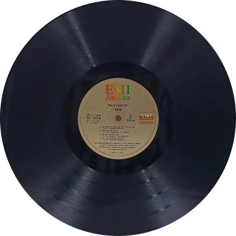 SSQ - Playback - ST 17114 - (75-80%) - CR - English LP Vinyl
