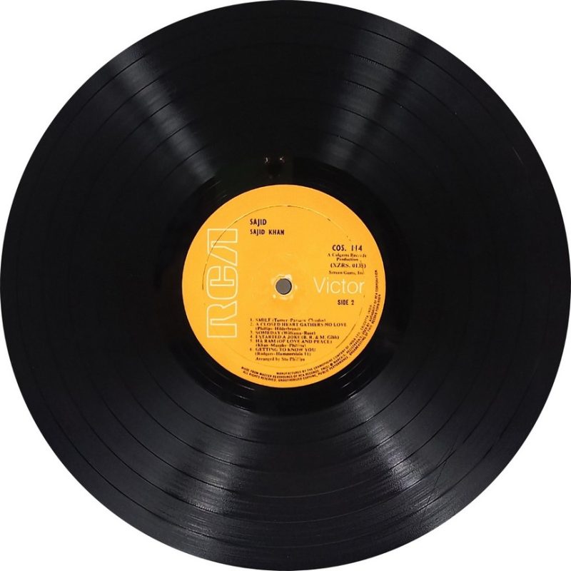 Sajid - COS 114 - (80-85%) - English Song LP Vinyl