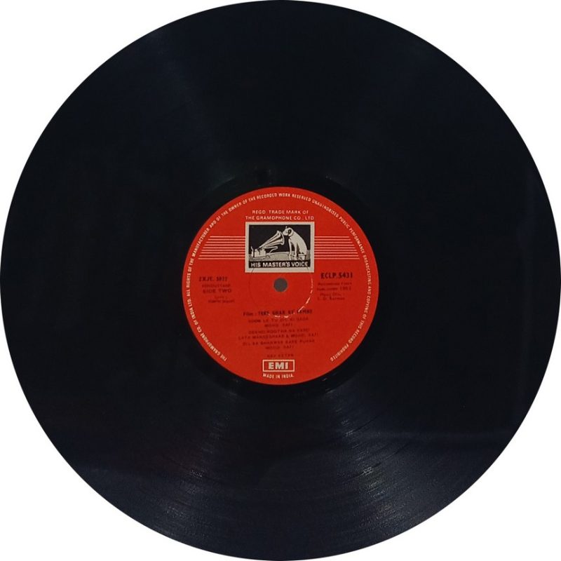 Tere Ghar Ke Samne - ECLP 5431 - (85-90%) - Bollywood LP Vinyl