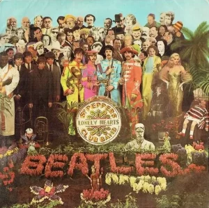 The Beatles - Sgt Peppers Lonely Heart - PCS 7027 - (85-90%) - CR - English LP Vinyl