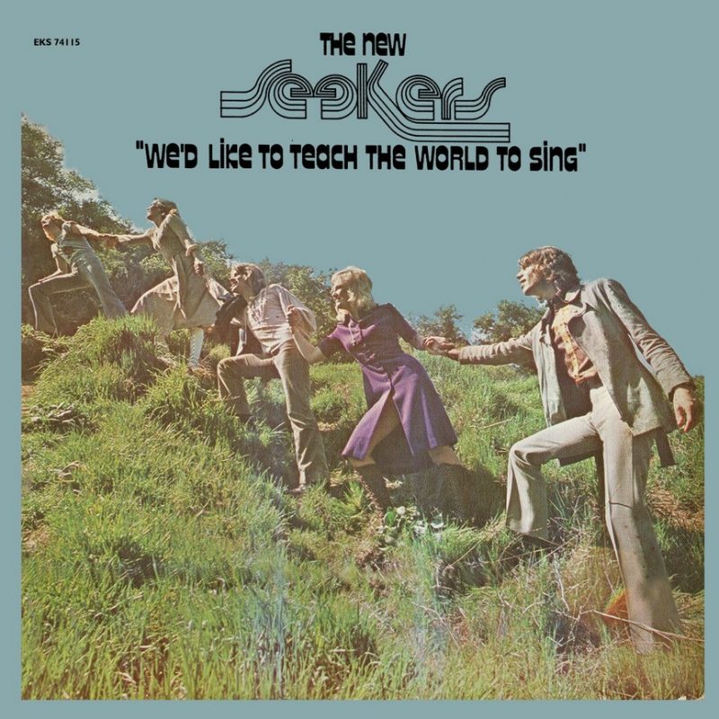 The New Seekers - “We’d Like To Teach The World To Sing” - EKS 74115 - (90-95%) - CR - English Songs LP Vinyl