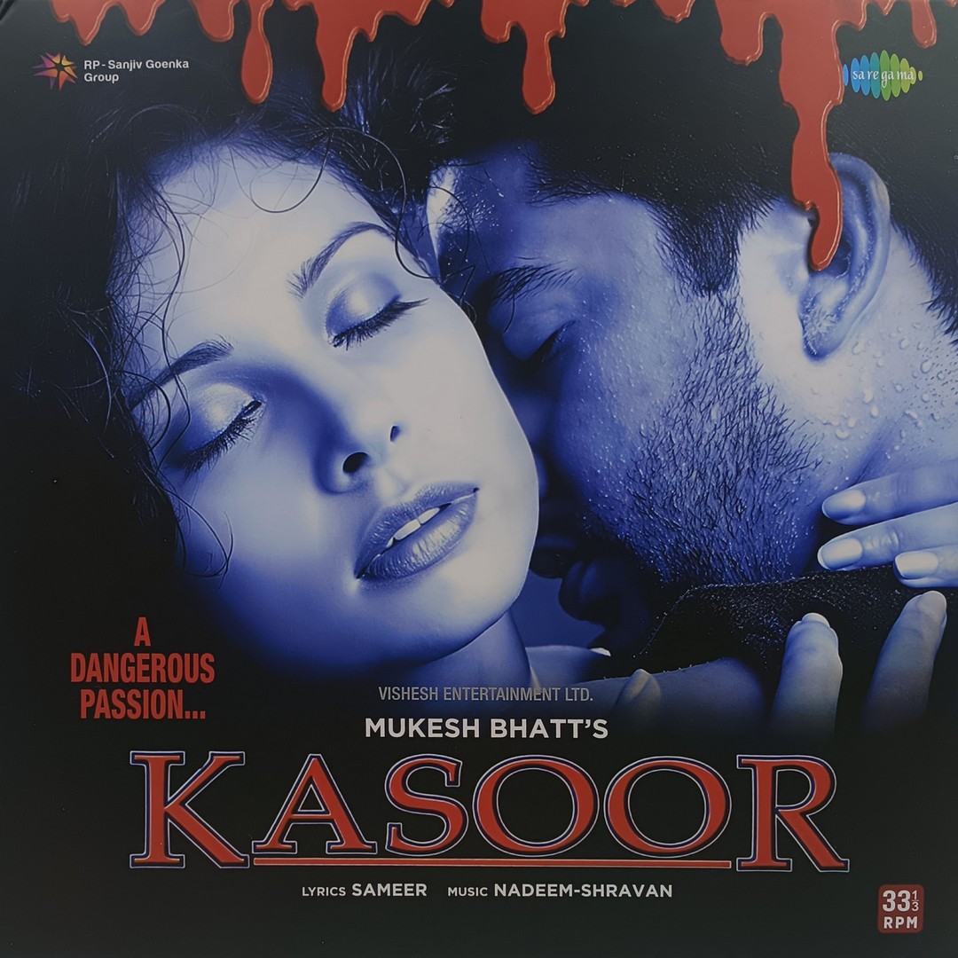Kasoor - 8902057490709 - New Release Hindi LP Vinyl Kasoor - 8902057490709 - New Release Hindi LP Vinyl