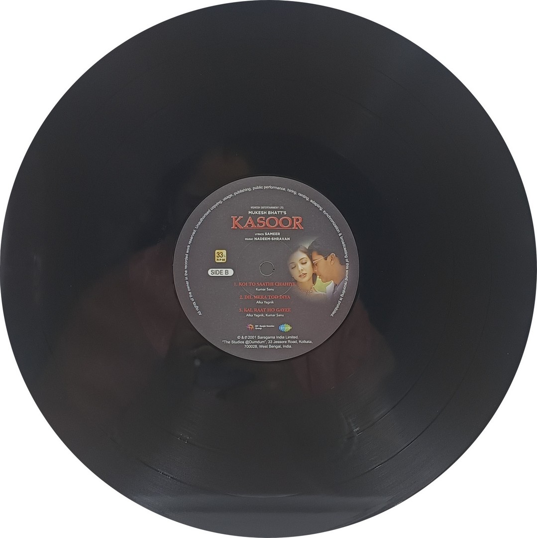 Kasoor - 8902057490709 - New Release Hindi LP Vinyl Kasoor - 8902057490709 - New Release Hindi LP Vinyl