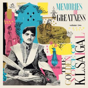 K. L. Saigal - The Golden Voice - Vol.2 - EAHA 1002 - (90-95%) - CR - Film Hits LP Vinyl