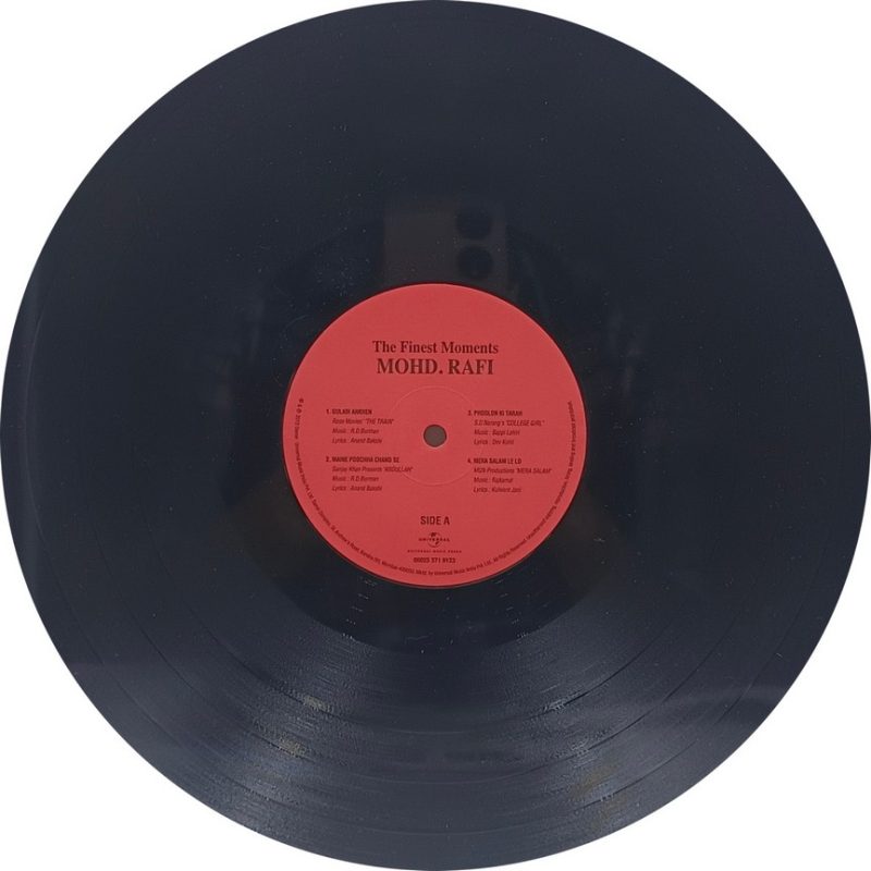 Mohammed Rafi - The Finest Moments - 060253719123 - New Release Hindi LP Vinyl