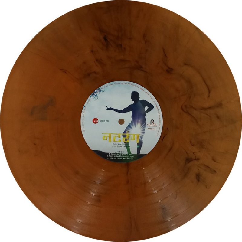 Natarang & Sairat - PFZEE2401 - Record Colour - Brown - New Release Hindi LP Vinyl