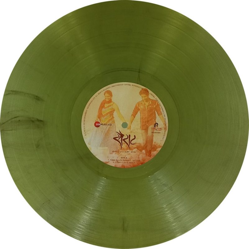 Natarang & Sairat - PFZEE2401 - Record Colour - Green Marble - New Release Hindi LP Vinyl