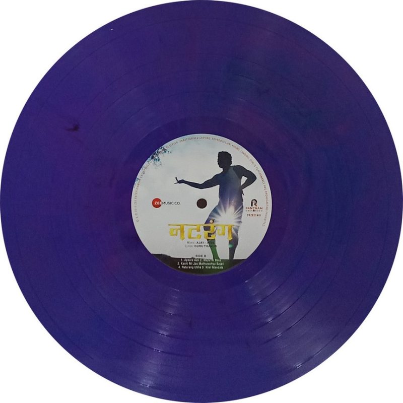 Natarang & Sairat - PFZEE2401 - Record Colour - Purple - New Release Hindi LP Vinyl