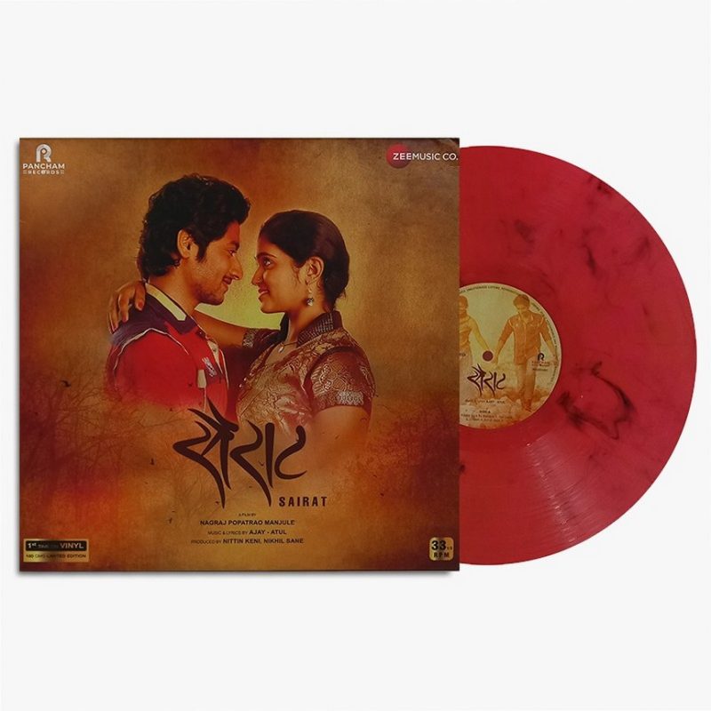 Natarang & Sairat - PFZEE2401 - Record Colour - Red - New Release Hindi LP Vinyl