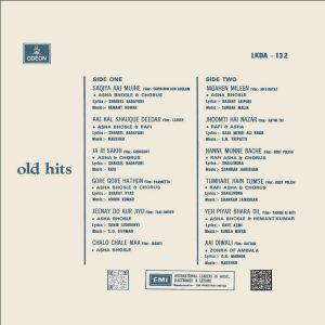 Old Hits - LKDA 132 - (85-90%) - CR - Film Hits LP Vinyl