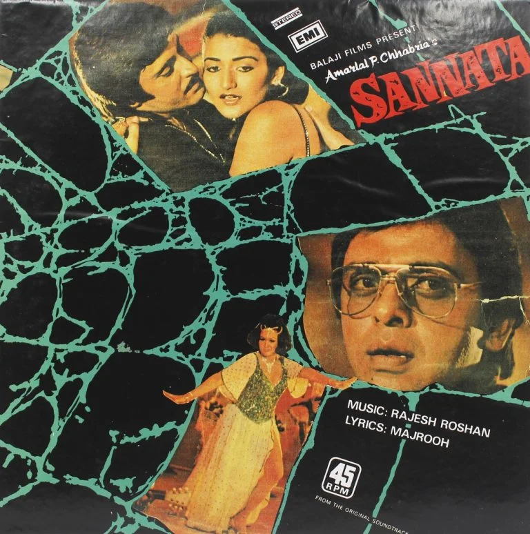 Sannata - S45NLP 1163 – (75-80%) - CR - Bollywood Rare LP Vinyl (2) Sannata - S/45NLP 1163 – (75-80%) - CR - Bollywood Rare LP Vinyl