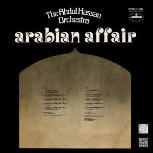 The Abdul Hassan Orchestra - Arabian Affair - 6413 522 - (90-95%) - CR - English Instrumental LP Vinyl