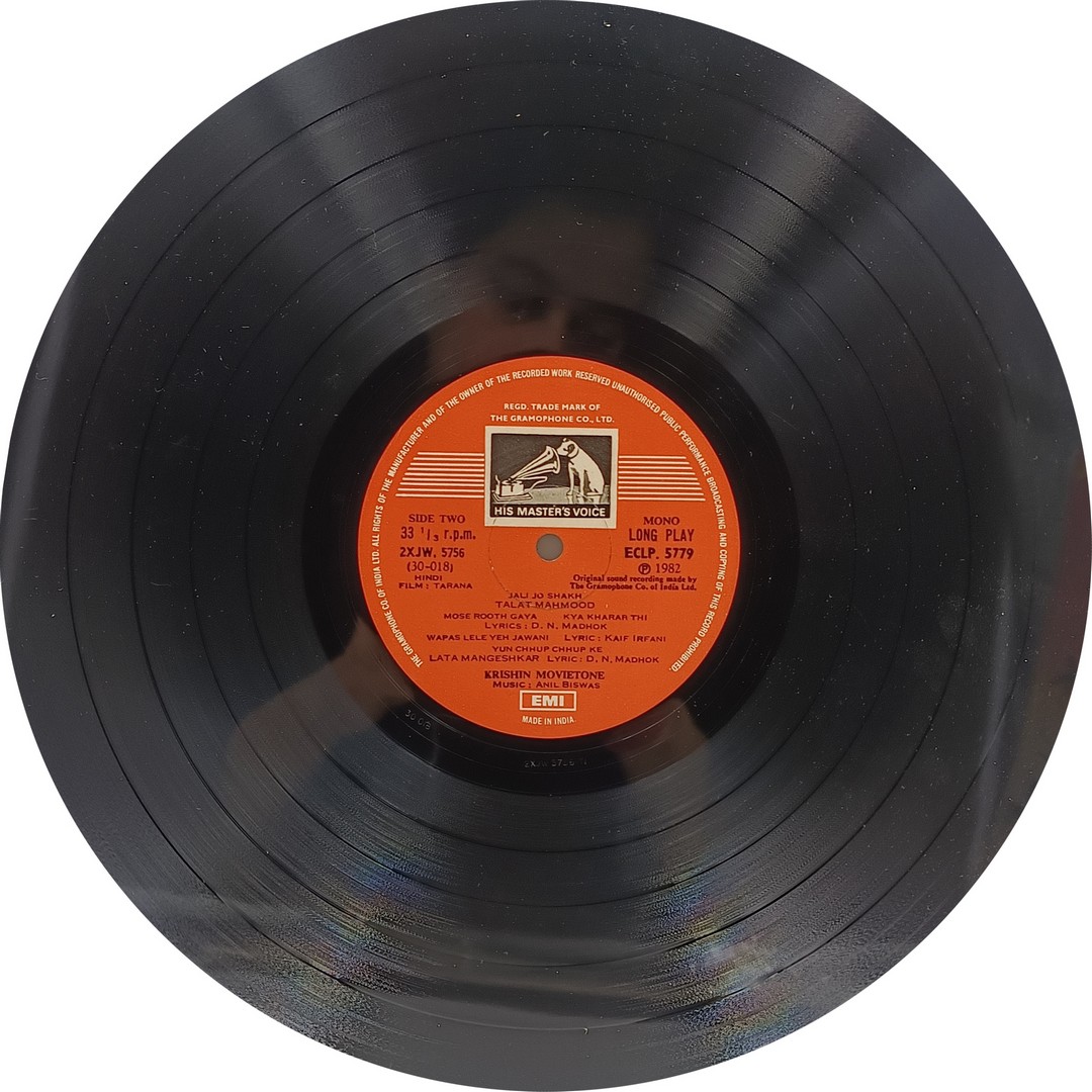 Tarana - ECLP 5779 - (Condition 80-85%) - Bollywood LP Vinyl Record Tarana - ECLP 5779 - (Condition 80-85%) - Bollywood LP Vinyl Record