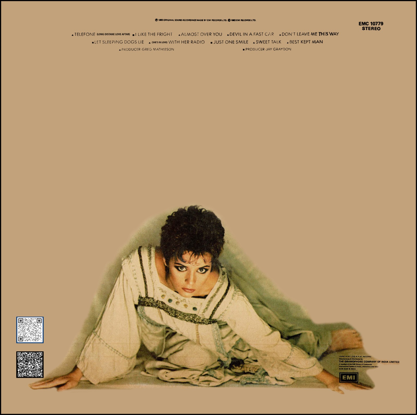 Sheena Easton - Best Kept Secret – EMC 10779 - (80-85%) - CR - English LP Vinyl Record Sheena Easton - Best Kept Secret – EMC 10779 - (80-85%) - CR - English LP Vinyl Record