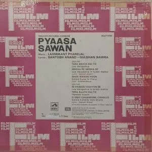 Pyaasa Sawan - ECLP 5752 - Bollywood LP Vinyl Record