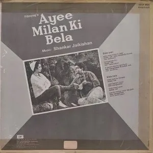 Ayee Milan Ki Bela - ECLP 5434 - Bollywood LP Vinyl Record