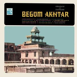Begum Akhtar - ECLP 2444 – (85-90%) – CR – Ghazal’s LP Vinyl Record