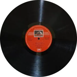 Dilip Kumar Roy - EALP 1347 – HMV Colour Label – Cover Reprinted - Bengali LP Vinyl Record