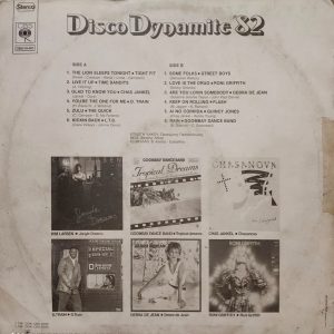 Disco – Dynamite 82 – CBSX 85490 – (80-85%) - English LP Vinyl Record