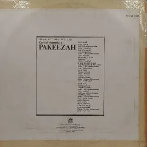 Pakeezah - MOCE 4121 – (Condition 85-90%) - Bollywood LP Vinyl Record