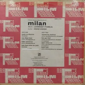 Milan - 3AEX 5114 - Bollywood LP Vinyl Record
