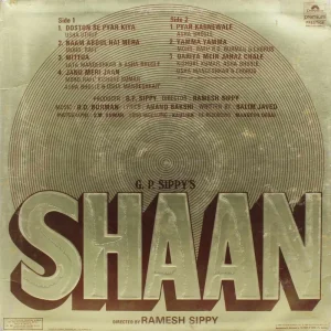 Shaan - 2392 239 - (Condition 80-85%) - Cover Triple Fold - LP Record