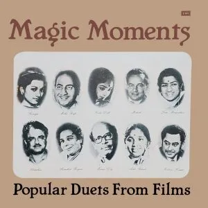 Magic Moments - Popular Duets From Films - MFPE 1049 - Cover Reprint - Film Hits LP Vinyl Record.