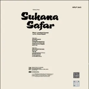 Suhana Safar - HFLP 3643 - CR - Bollywood LP Vinyl Record