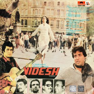Videsh - 2392 302 – Cover Reprinted - Bollywood LP Vinyl Record
