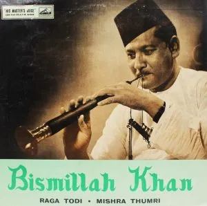 Bismillah Khan - EALP 1254 - (Condition - 85-90%) - HMV Red Label - Indian Classical Instrumental LP Vinyl Record