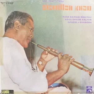 Bismillah Khan - EASD 1373 - (Condition - 80-85%) - HMV Red Label - Indian Classical Instrumental LP Vinyl Record