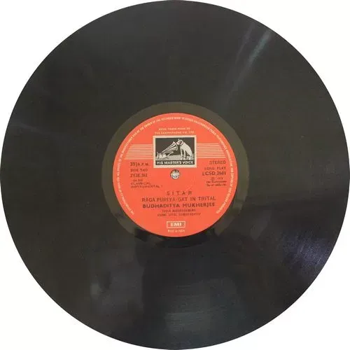 Budhaditya Mukherjee - ECSD 2601 - (Condition - 75-80%) - Indian Classical Instrumental LP Vinyl Record Budhaditya Mukherjee - ECSD 2601 - (Condition - 75-80%) - Indian Classical Instrumental LP Vinyl Record