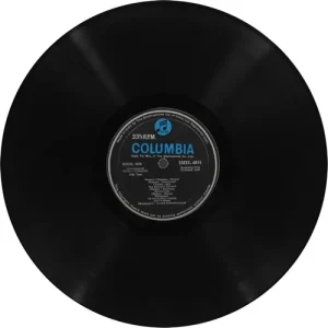 Chitti Babu - Veena - 33ESX 6015 - (Condition 75-80%) - Columbia Black Label - Indian Classical Instrumental LP Vinyl Record