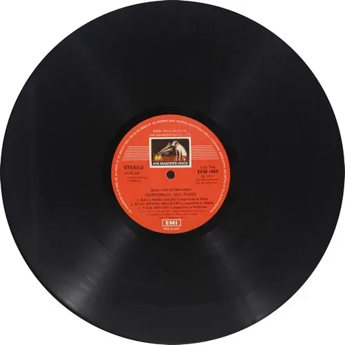 Raga On Keyboard - EASD 1404 – (Condition - 80-85%) - HMV Colour Label – Indian Classical Instrumental LP Vinyl Record Raga On Keyboard - EASD 1404 – (Condition - 80-85%) - HMV Colour Label – Indian Classical Instrumental LP Vinyl Record