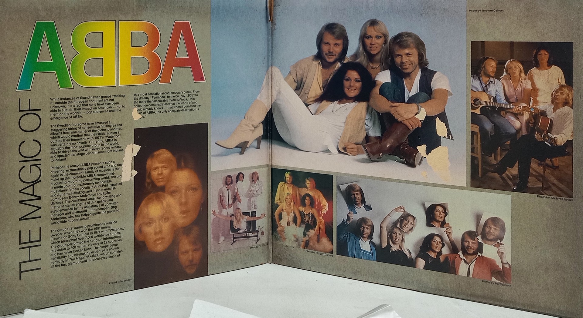 ABBA – The Magic Of ABBA - NU 9510 - (90-95%) - CBF - English LP Vinyl Record ABBA – The Magic Of ABBA - NU 9510 - (90-95%) - CBF - English LP Vinyl Record