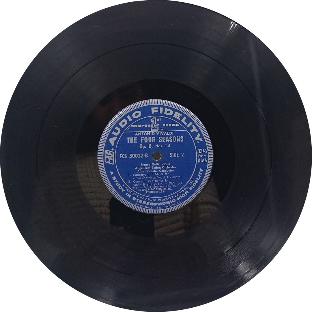 Antonio Vivaldi – The Four Seasons - FCS 50 032 - (90-95%) - Western Classical LP Vinyl Record Antonio Vivaldi – The Four Seasons - FCS 50 032 - (90-95%) - Western Classical LP Vinyl Record